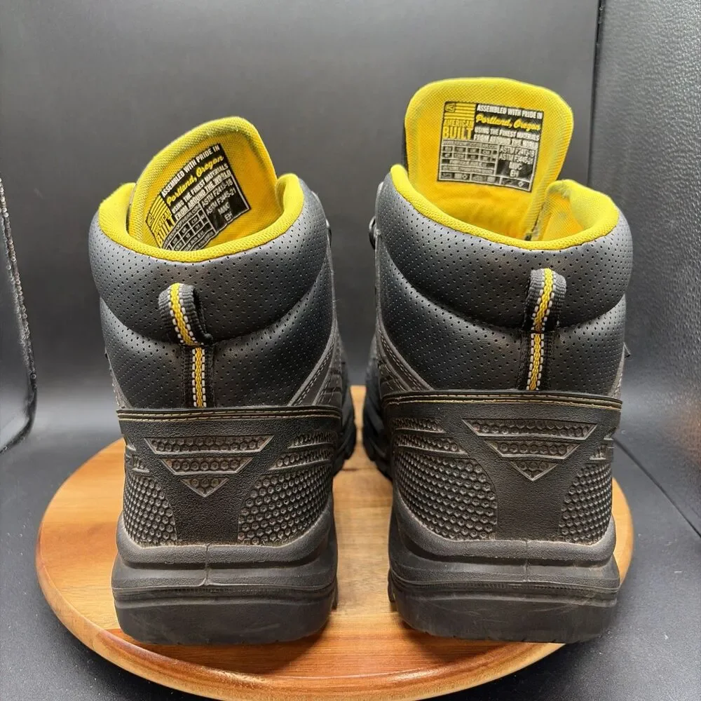 Keen Logandale Mens Size 13 2E Work Boots Black Waterproof EH SR Steel Toe